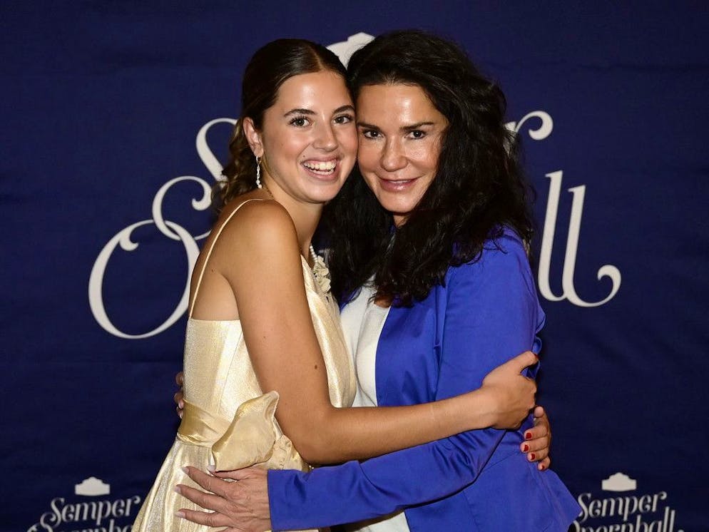 Mariella Ahrens und Lucia von Faber-Castell