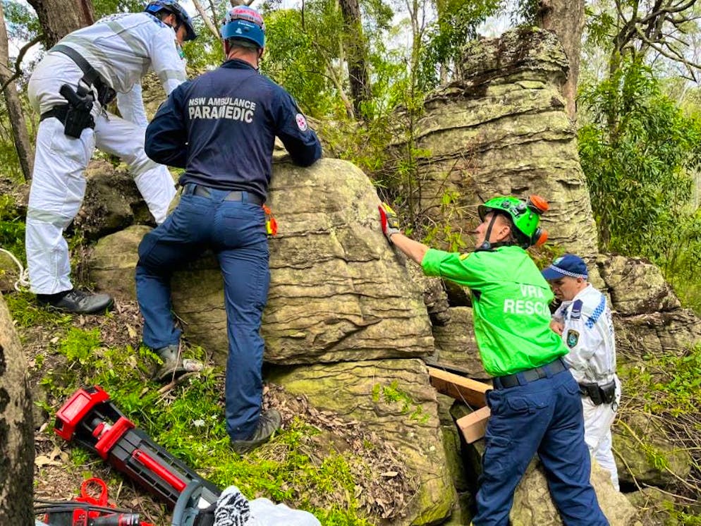 Los equipos de rescate estuvieron en acción durante siete horas.