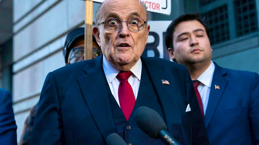 ARCHIVE - Rudy Giuliani, former mayor of New York. Photo: Jose Luis Magana/AP/dpa