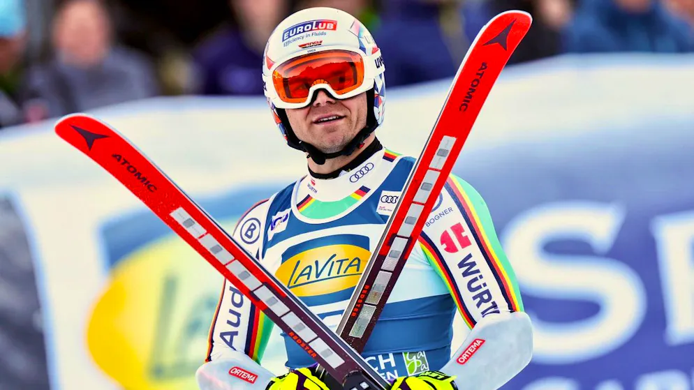 Andreas Sander en janvier dernier à Garmisch (archives).