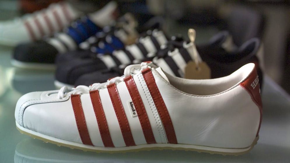 Le scarpe Künzli sono molto caratteristiche.