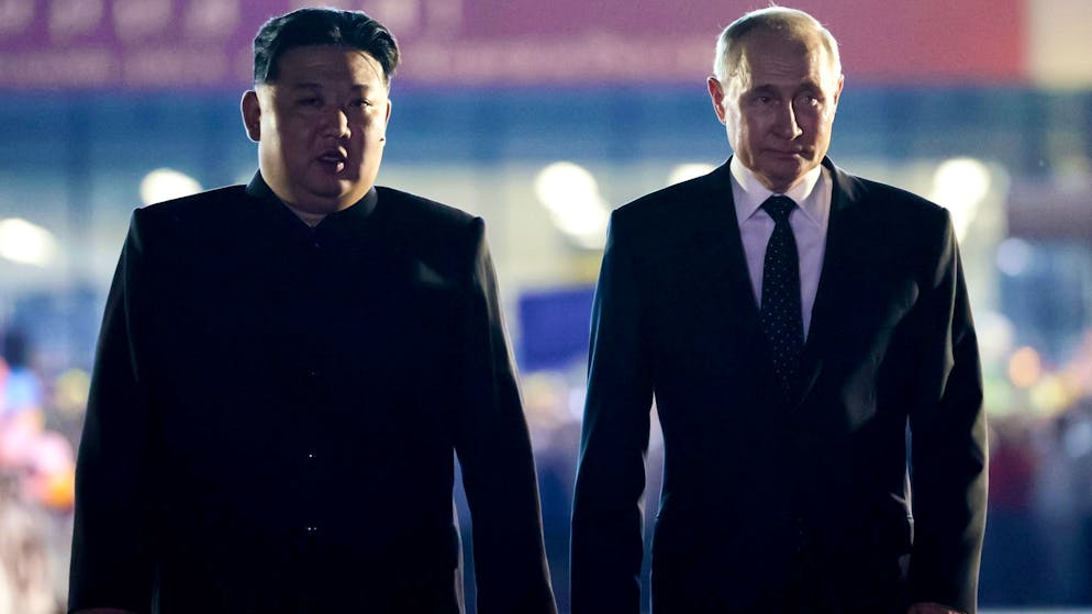 Kremlin leader Wladimir Putin and North Korean leader Kim Jong had a military fight in June in favor of one of the two angry states. 