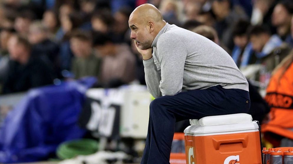 Bayern München verliert hoch, Manchester City mit Rekord - Gallery. Manchester Citys Trainer Pep Guardiola sah einen problemlosen Sieg seiner Mannschaft