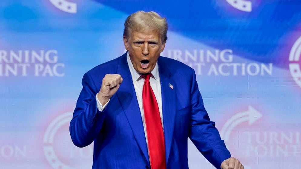 L'ex presidente USA Donald Trump sarebbe in vantaggio su Kamala Harris.