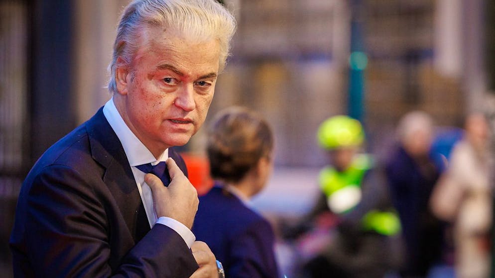 Il leader dell'estrema destra olandese Geert Wilders ha accolto favorevolmente il piano del governo. (Immagine d'archivio del 17 ottobre)