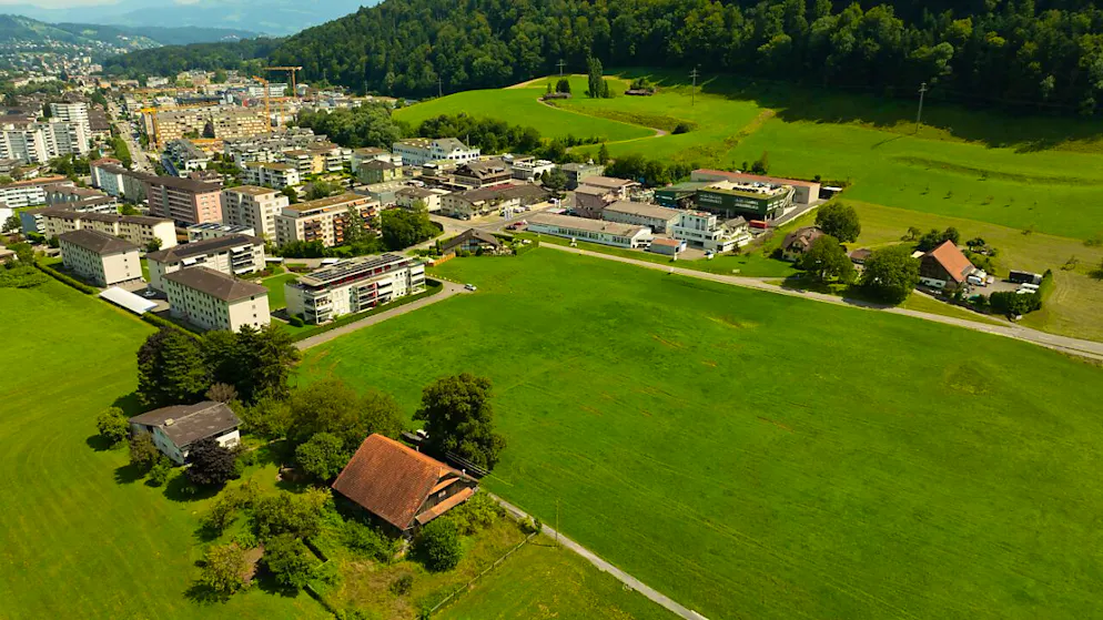Der Stadt Luzern gehören über 10'000 Hektaren des Areals Littau West.