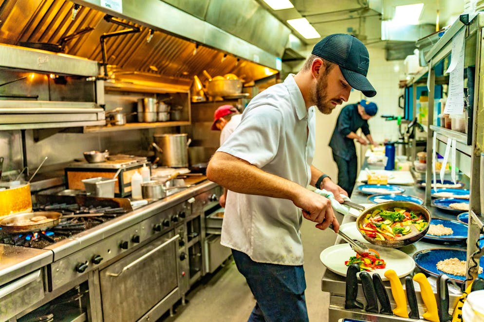St. Gallen woman has lived in Canada for over 20 years. Today, creative dishes are conjured up in the kitchen using local ingredients.