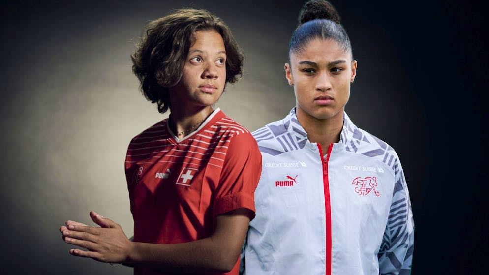 Golden-Girls Beney (18) und Schertenleib (17). Um diese Super-Talente beneidet uns ganz Europa