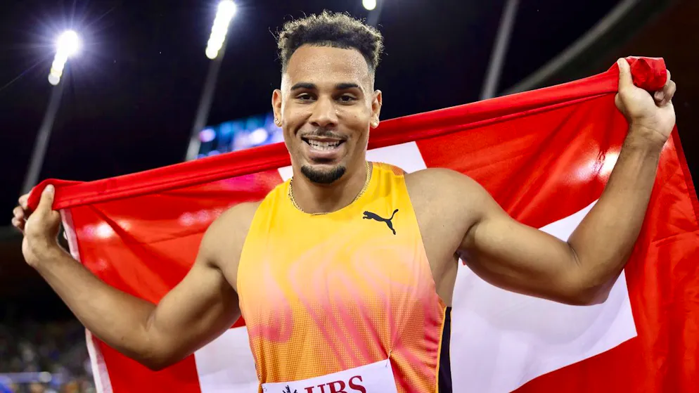 Couple star du sport suisse. ... le sprinteur Jason Joseph, spécialiste du 110 m haies.