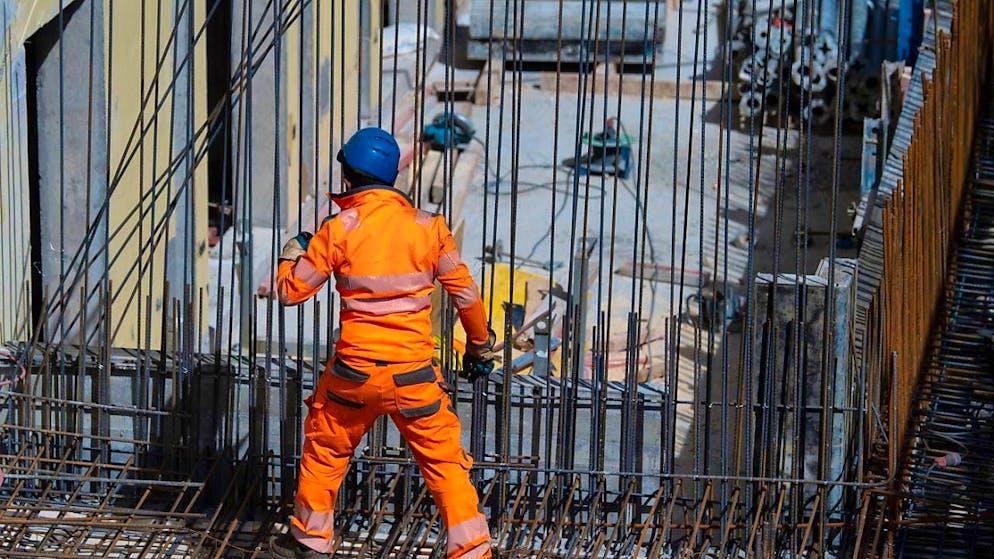 More construction is likely to take place in Switzerland again next year. Real estate consultancy Wüest Partner expects a slight increase in the current year and strong growth in 2025. (symbolic image)