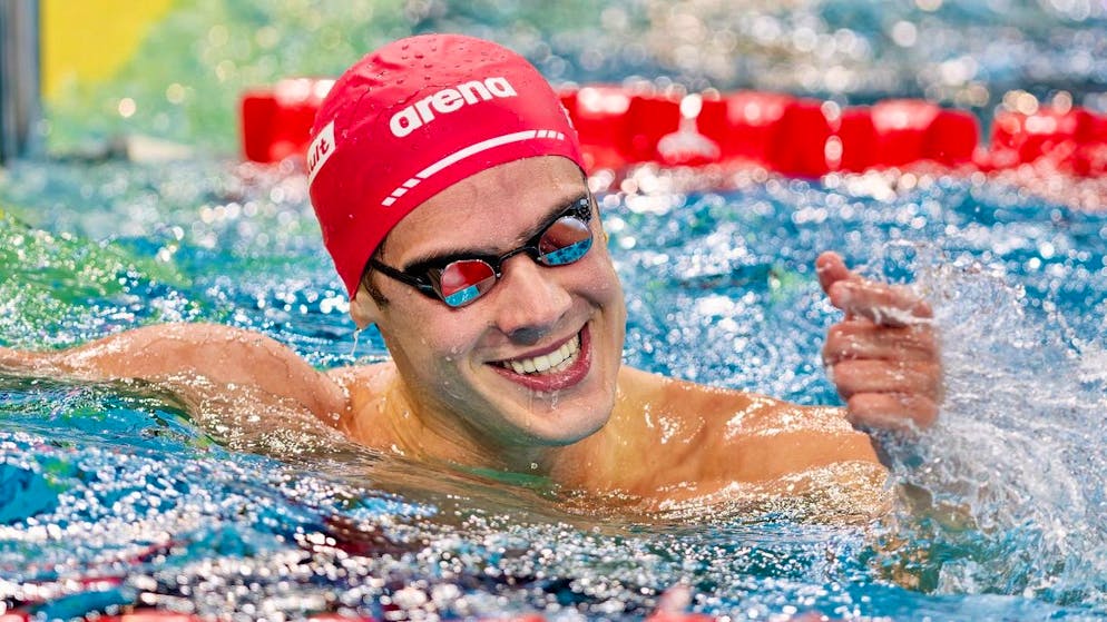 Natation. Noè Ponti brille encore et tient la dragée haute à Léon Marchand !