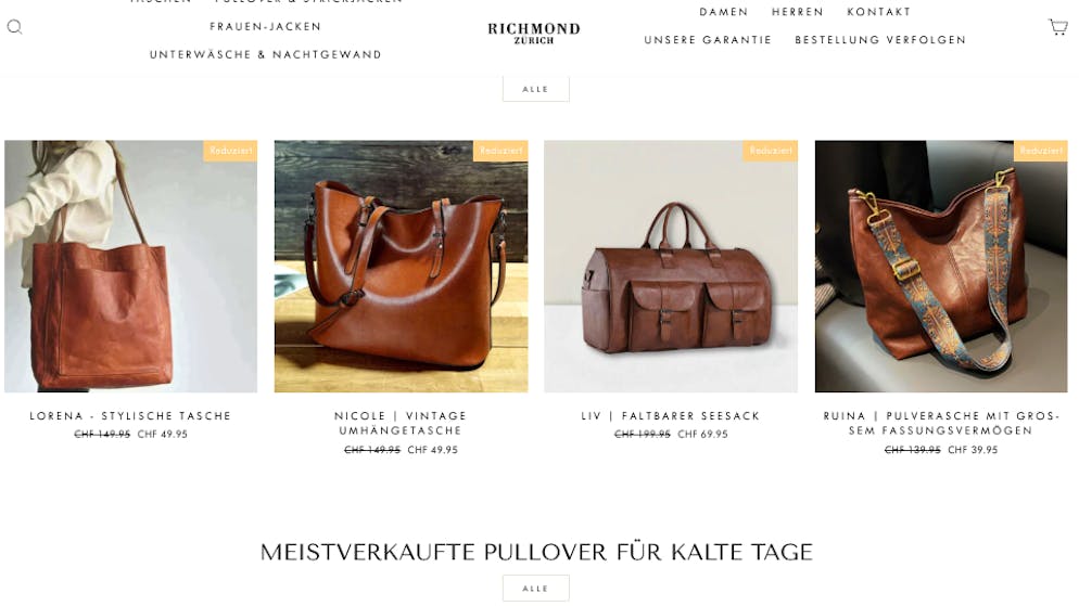 Falsches Familienunternehmen. Vorsicht vor diesem angeblichen Zürcher Traditionsbetrieb