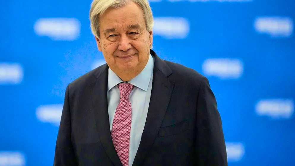 António Guterres at the Brics summit in Kazan. Photo: Alexander Zemlianichenko/Pool AP/AP