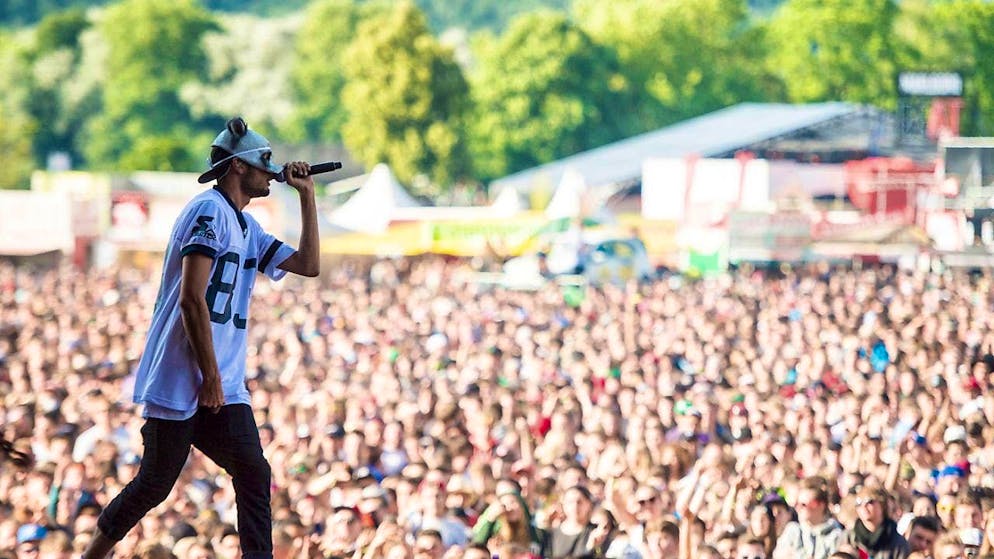 Cro performed at the Openair Frauenfeld around ten years ago. After a break, he is back with new music. (archive picture)