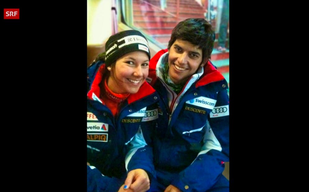 Wendy Holdener e suo fratello Kevin hanno condiviso la passione per lo sci.