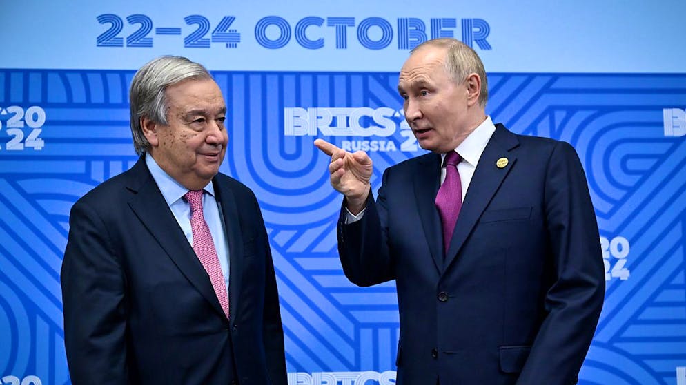 Il segretario generale dell'Onu è persona non grata in Ucraina dopo il suo incontro con Putin.