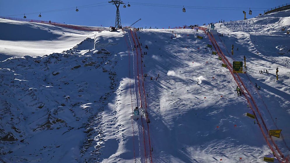 Auf dem Rettenbachgletscher in Sölden beginnt traditionsgemäss die alpine Weltcup-Saison