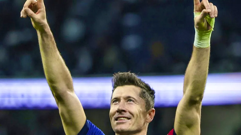 FC Barcelona's Robert Lewandowski is currently almost unstoppable