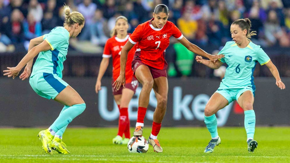 Top-10: Die grössten Talente im Schweizer Frauen-Fussball. #5: Sydney Schertenleib / FC Barcelona / Geburtsdatum: 30. Januar 2007