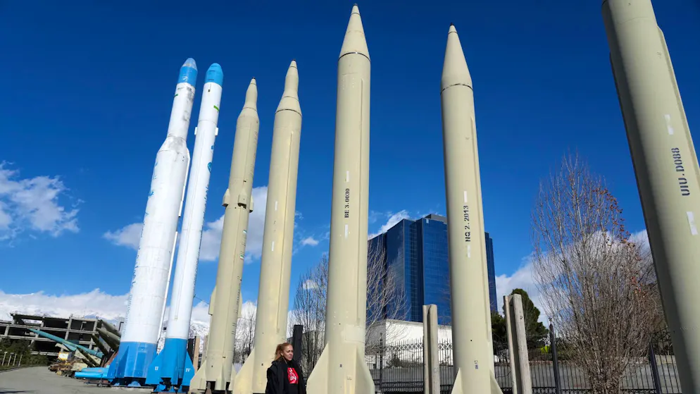 Für seine Raketen ist Iran auf Chemikalien aus dem Ausland angewiesen.