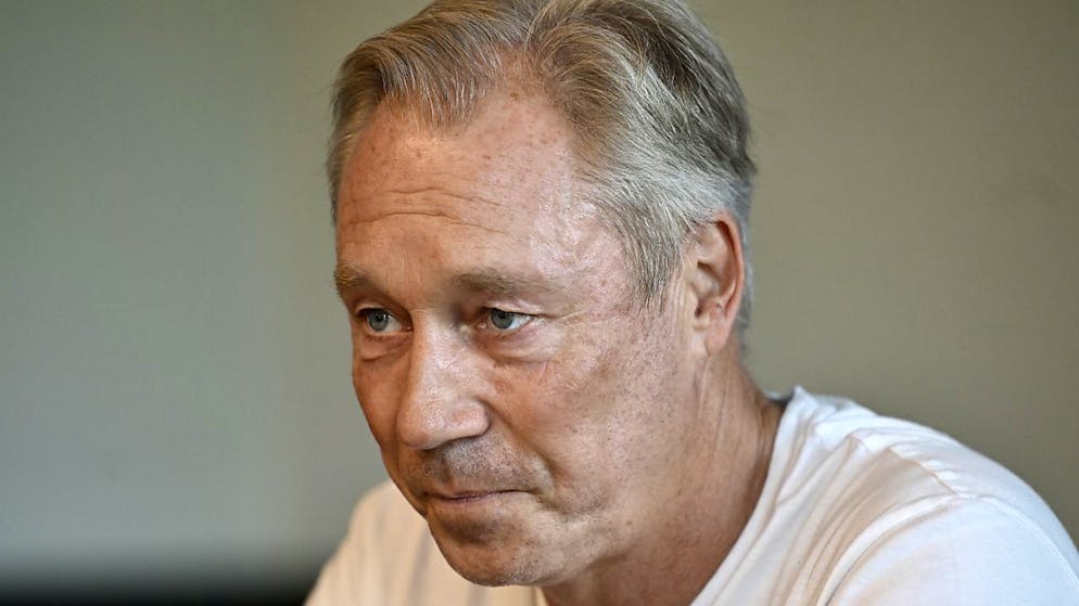 GC-Sportdirektor Stephan Schwarz im Juli an der Medienkonferenz zum Saisonstart