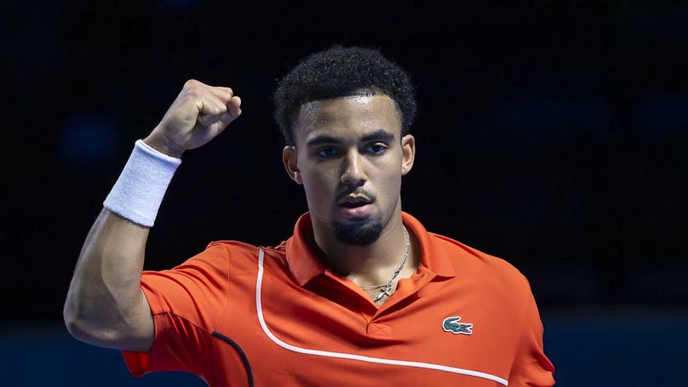 Fühlt sich im Nachbarland pudelwohl: Arthur Fils an den Swiss Indoors in Basel