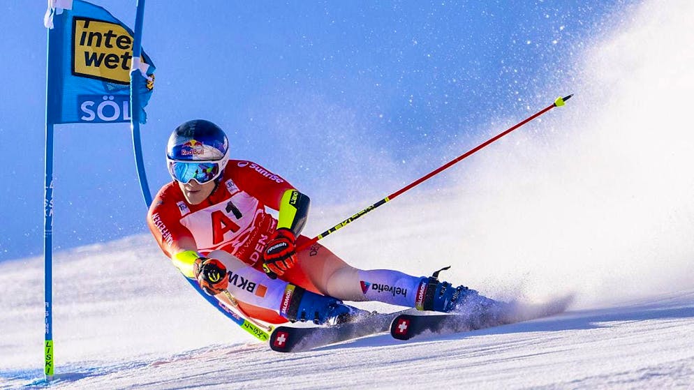 Marco Odermatt starts at lightning speed - and then drops out