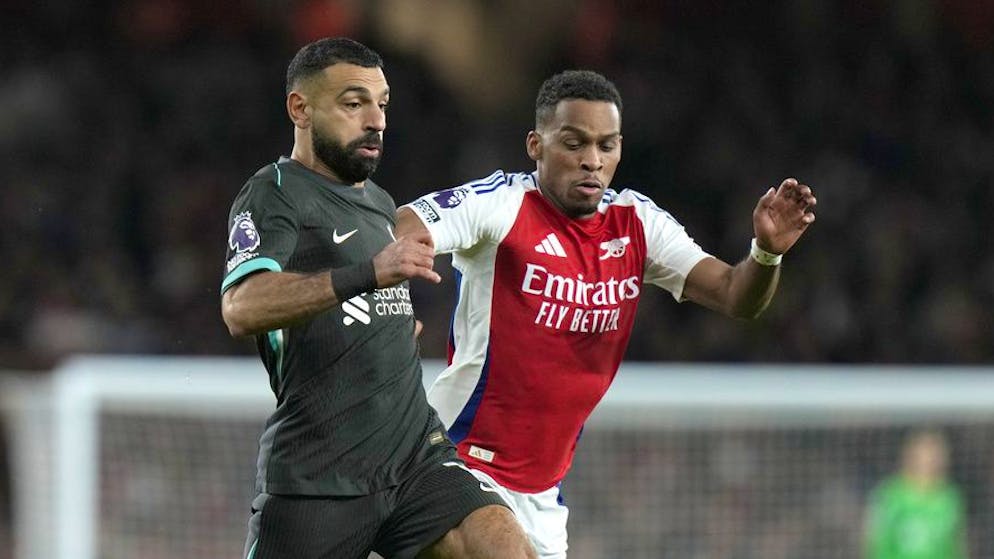 Mohamed Salah rettet Liverpool gegen Arsenal einen Punkt.