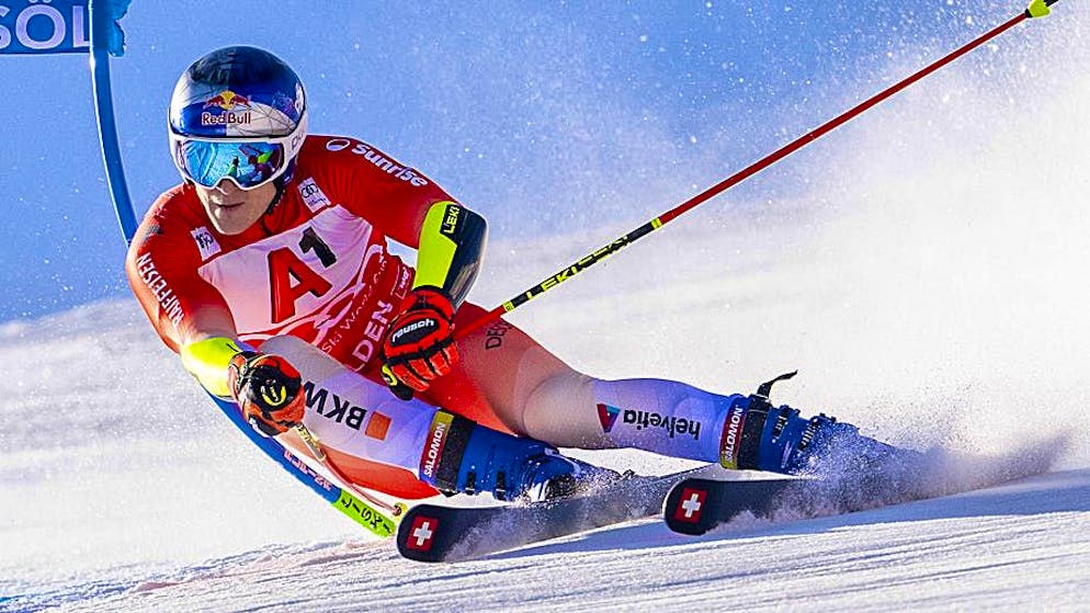 Marco Odermatt was really fast in Sölden - then he dropped out.