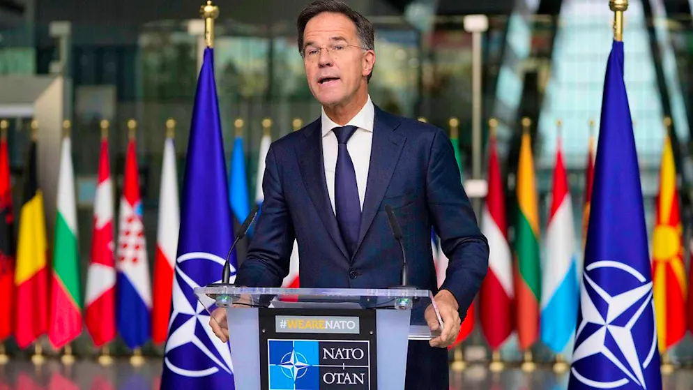 NATO Secretary General Mark RuttE Photo: Virginia Mayo/AP/dpa
