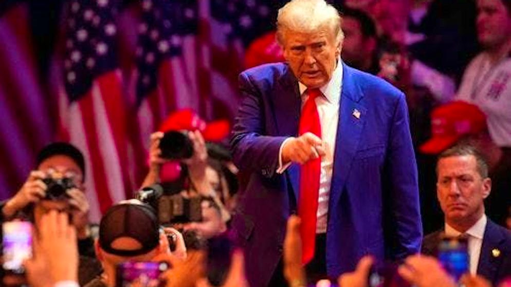 Donald Trump is apparently less optimistic behind the scenes than he is on the big stage.