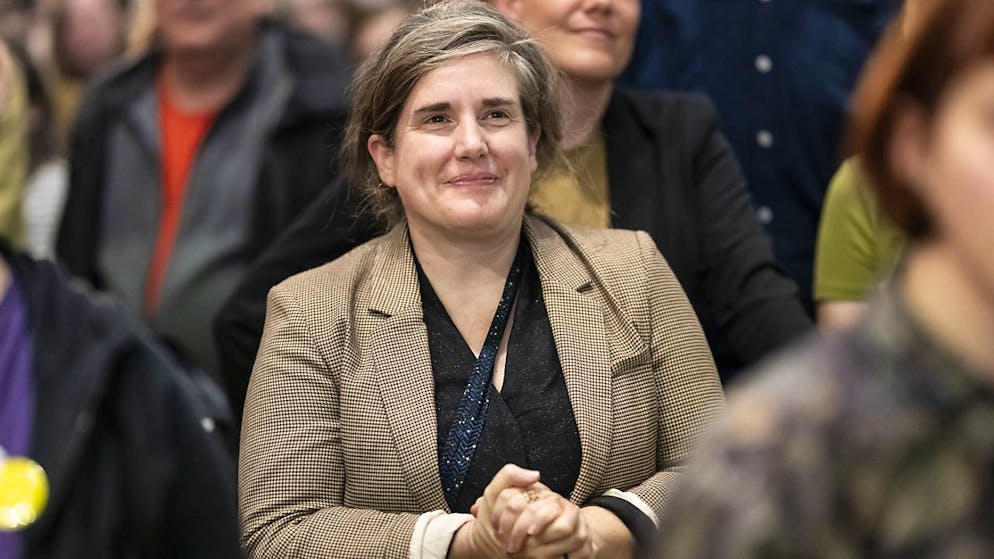 Anina Ineichen (Grüne) kandidiert für den Regierungsrat. Im zweiten Wahlgang tritt sie gegen die Bisherige Esther Keller (GLP) an. (Archivbild)