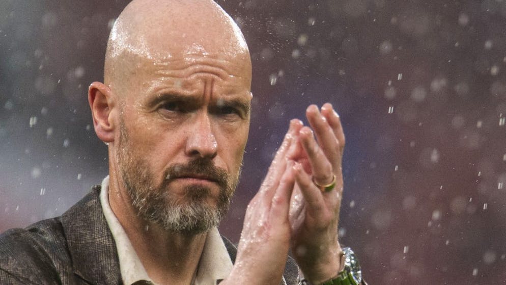 Eric ten Hag steht bei Manchester United nicht mehr im Regen
