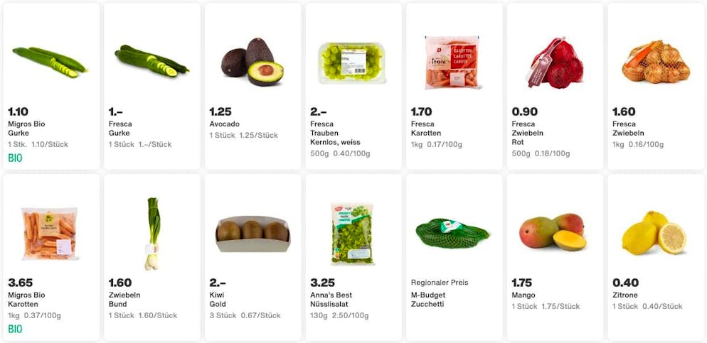 You can now buy avocado for CHF 1.25 a piece in Migros.