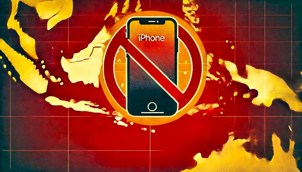 In Indonesia, the sale and possession of the latest iPhone model is punishable by law.
