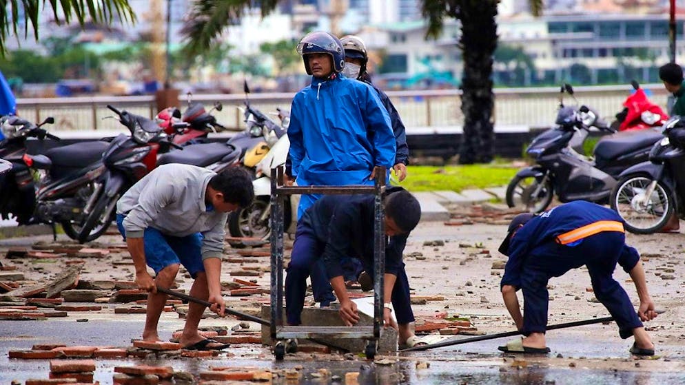 Storm "Trami" has left a trail of destruction in the Philippines. (archive picture)