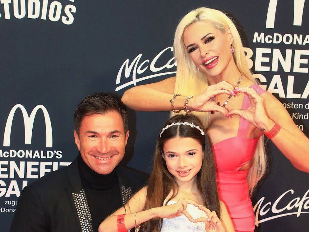 Daniela Katzenberger, Tochter Sophia und Lucas Cordalis