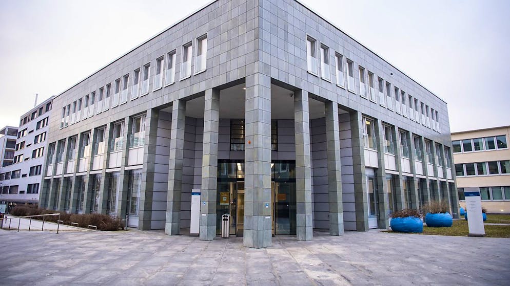 Das Gebäude, in dem das Zuger Kantonsgericht tagt. (Archivaufnahme)