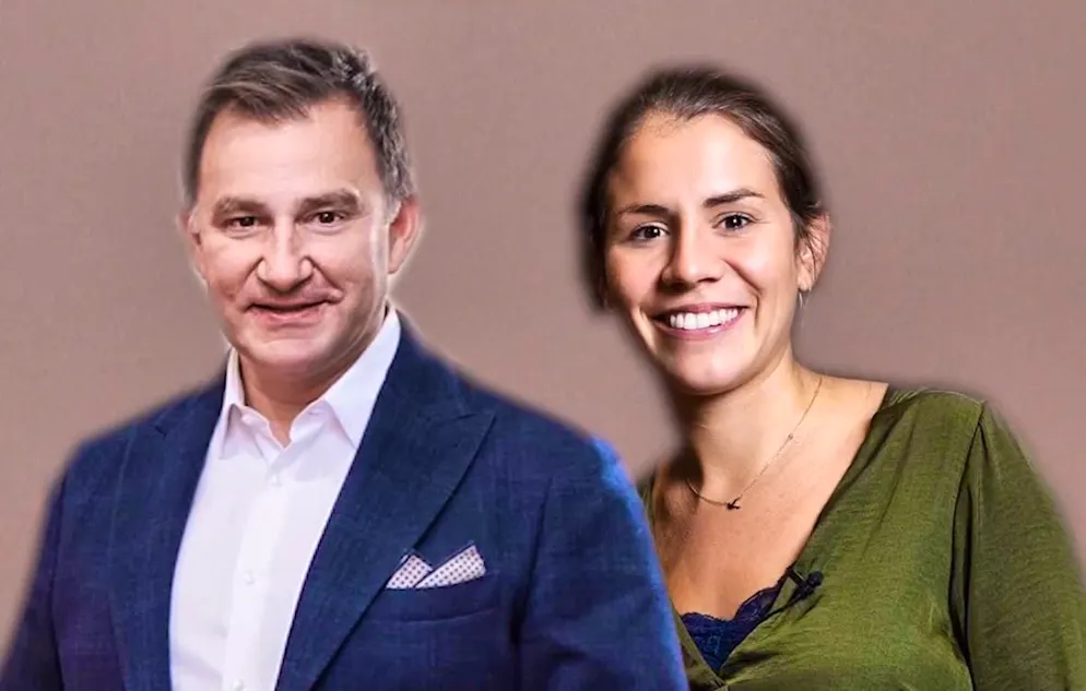 Sascha Ruefer and Eliane Müller happy with their baby. Baby joy for Sascha Ruefer and Eliane Müller.