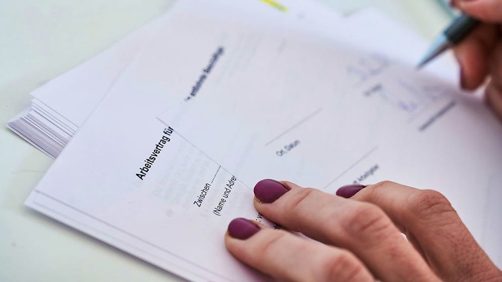 Die Vermittlung von Arbeitskräften ist im dritten Quartal 2024 klar zurückgegangen. (Archivbild)