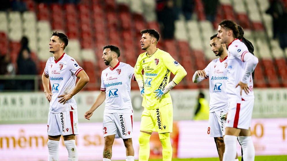 Ratlose Gesichter: Der FC Sion ist auf den viertletzten Platz abgerutscht
