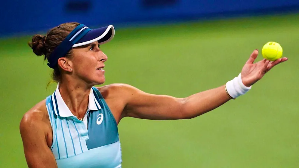 Back in good shape after the birth of her child: Belinda Bencic.