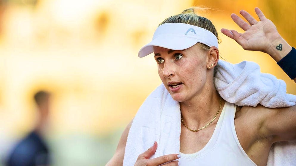 Jil Teichmann reaches the quarterfinals of a WTA tournament for the first time in 15 months