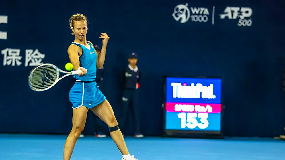 Viktorija Golubic is on course for success in China
