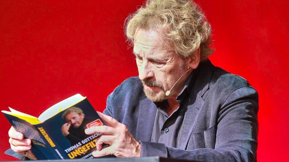 Thomas Gottschalk also presented his new book "Unfiltered" at the Frankfurt Book Fair.