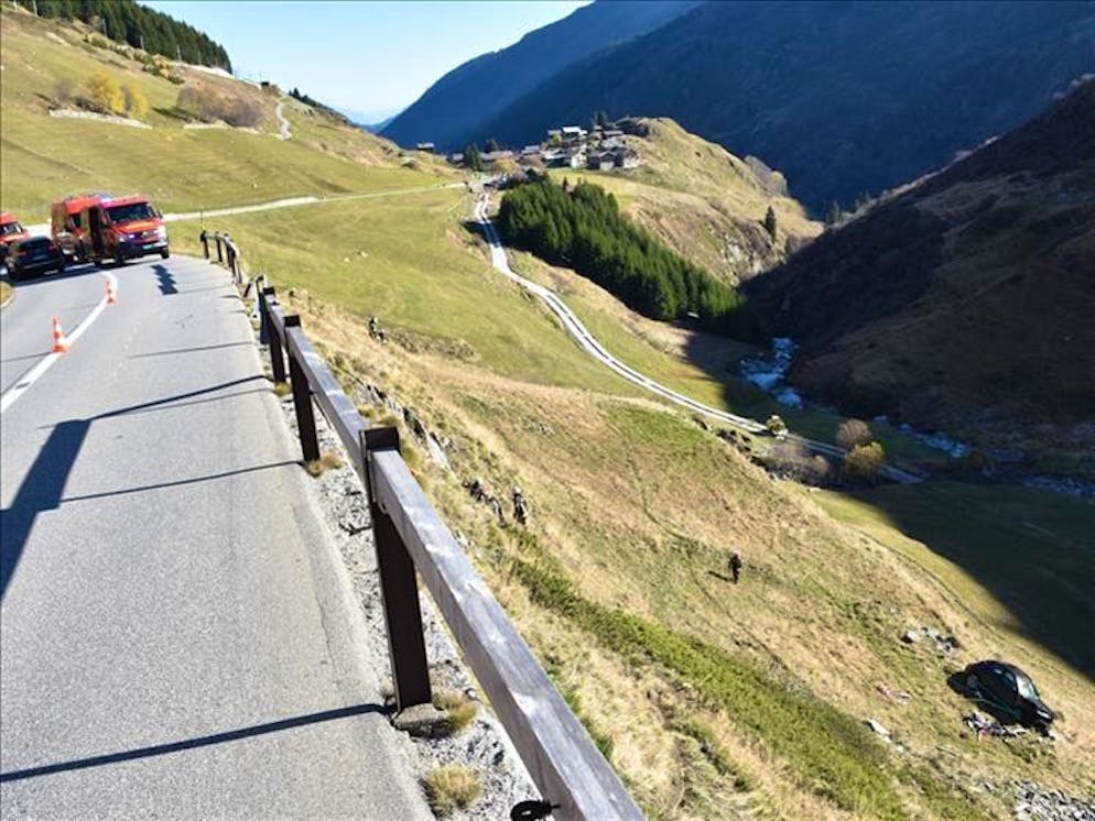 Il sinistro sul passo dell'Oberalp