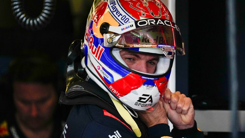 Start five places further back. Verstappen receives a penalty for new engine