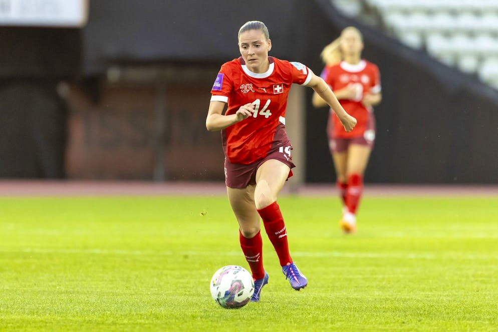 Top-10: Die grössten Talente im Schweizer Frauen-Fussball. #3: Smilla Vallotto / Hammarby IF / Geburtsdatum: 23. März 2004