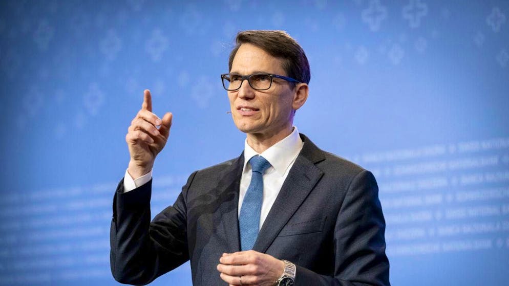 Hardly in office and he can already announce good news: Martin Schlegel, SNB Chairman since the end of September, announces a profit of CHF 62.5 billion for the first three quarters. (archive picture)