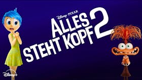 Disney+ Alles steht Kopf 2 Artwork quer